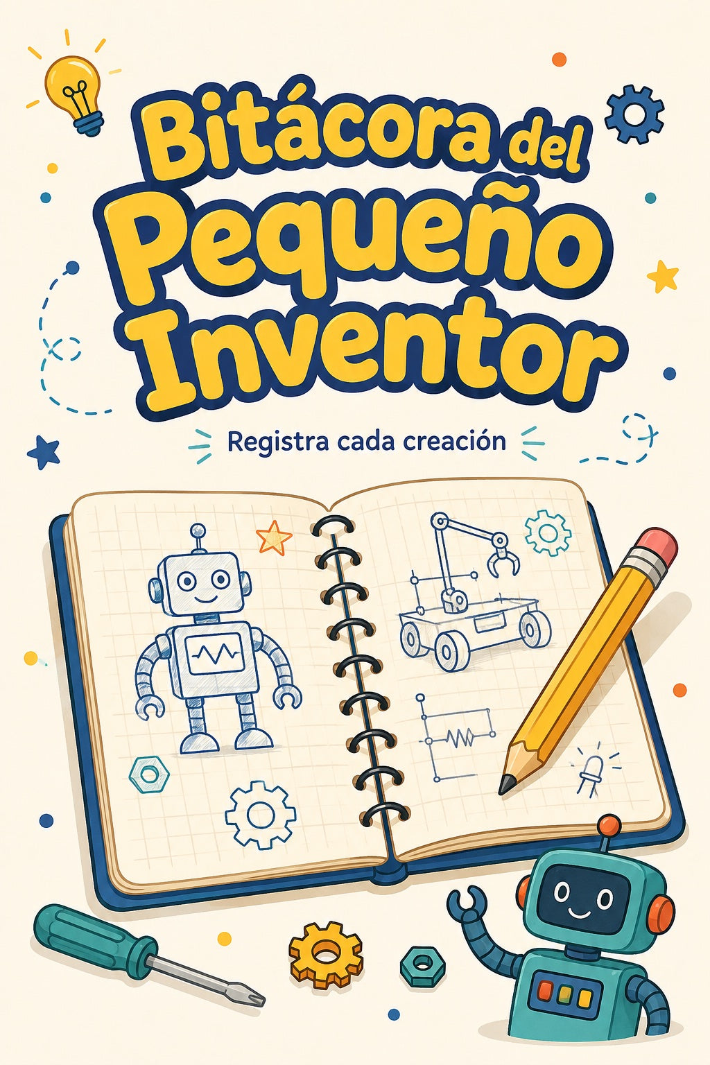 Copertina di Diario del Piccolo Inventore